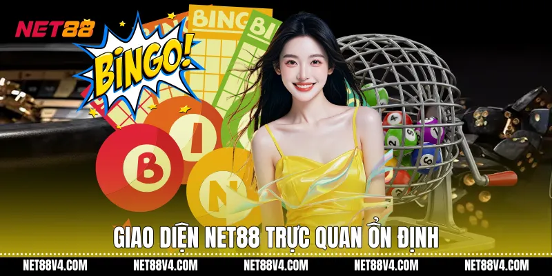Giao diện NET88 trực quan ổn định